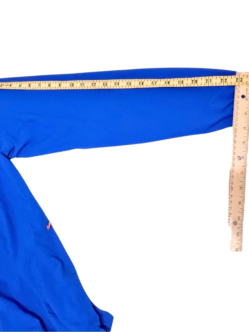 UF Florida Gator’s Columbia Brand Blue Hooded Tech Pullover with Orange Details
